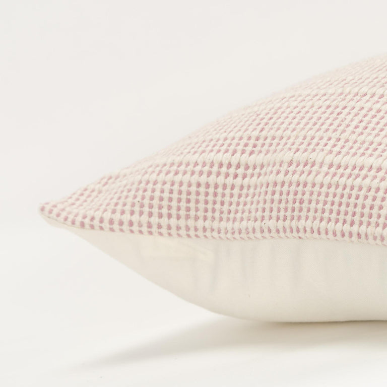 PINK STRIPE MODERN INDUSTRIAL  PILLOW