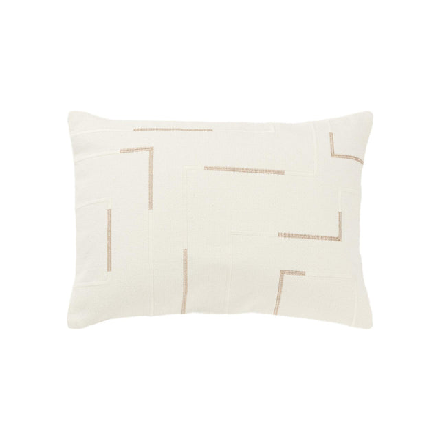 GOLD GEOMETRIC GLAM PILLOW