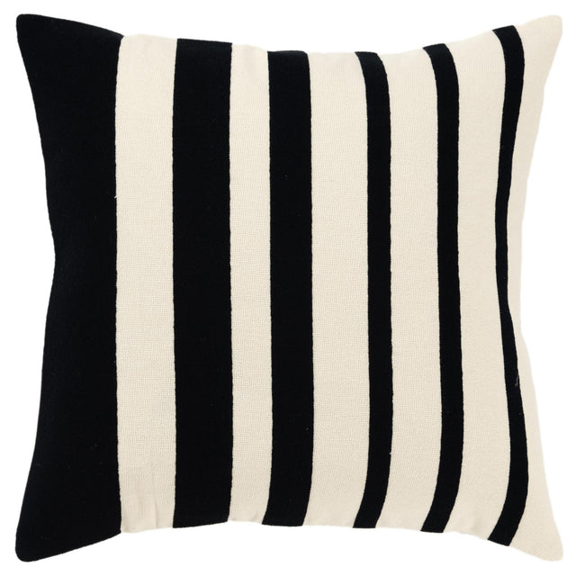 WHITE STRIPE MODERN INDUSTRIAL  PILLOW