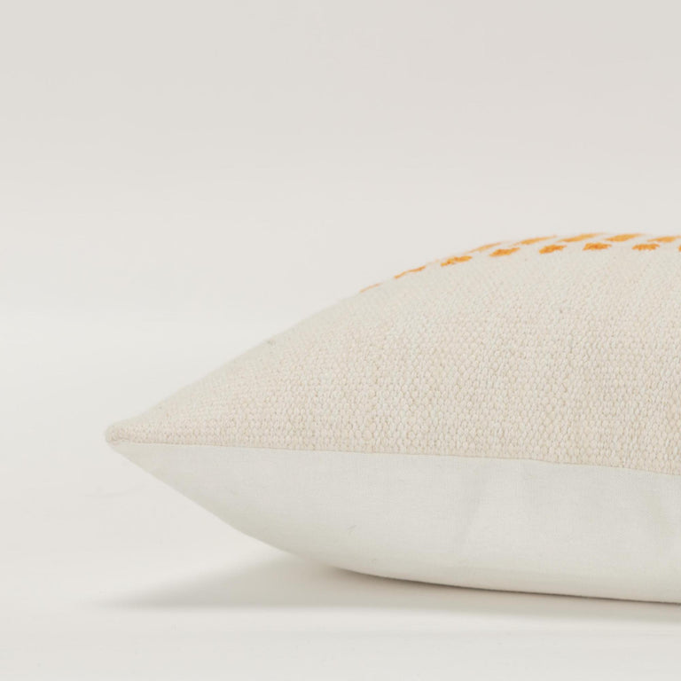 ORANGE STRIPE MODERN INDUSTRIAL  PILLOW