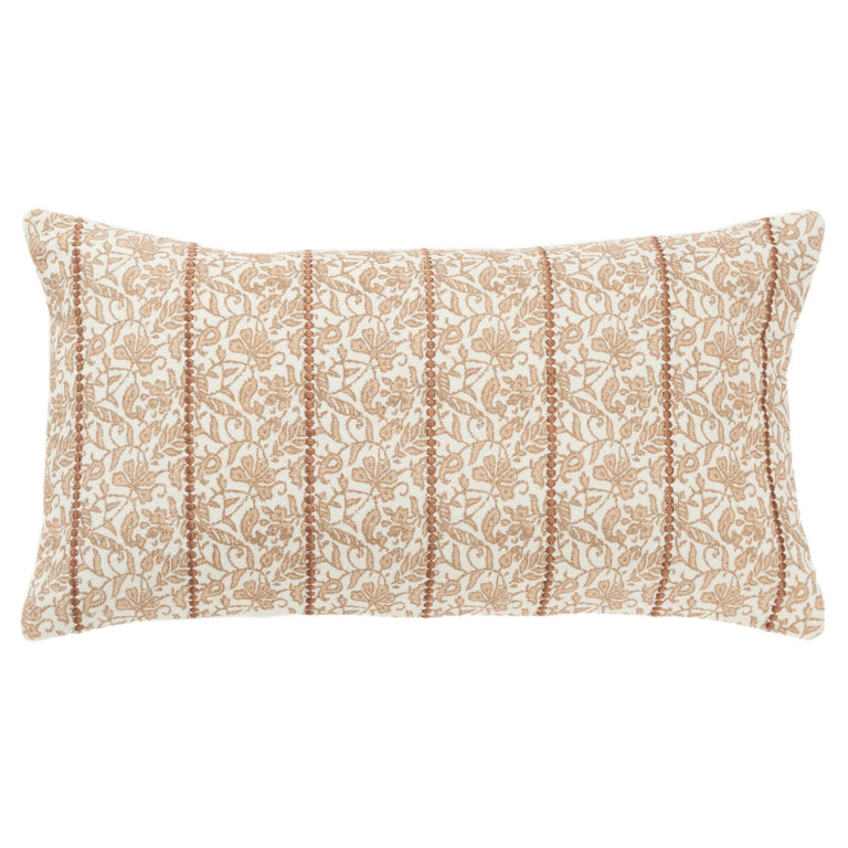 THAYSEN BROWN BOTANICAL  MODERN FARMHOUSE THROW PILLOW