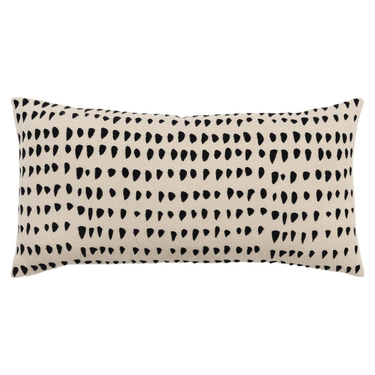 BLACK  ANIMAL SKIN MODERN INDUSTRIAL  PILLOW