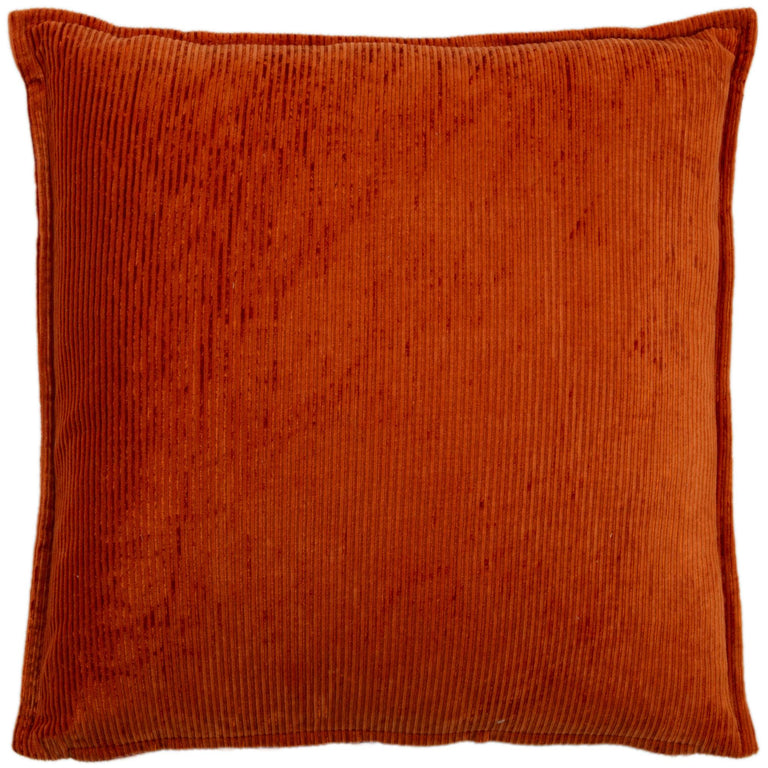 ØSTERGÅRD ORANGE SOLID MODERN INDUSTRIAL  THROW PILLOW