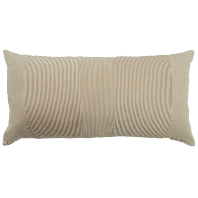 NATURAL  SOLID MODERN INDUSTRIAL  PILLOW