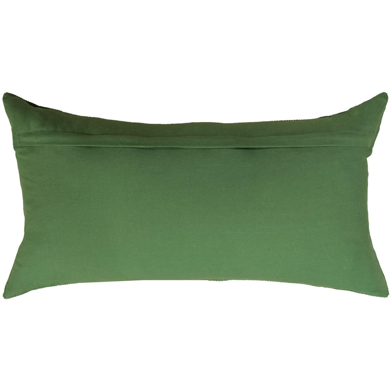 GREEN SOLID MODERN INDUSTRIAL  PILLOW