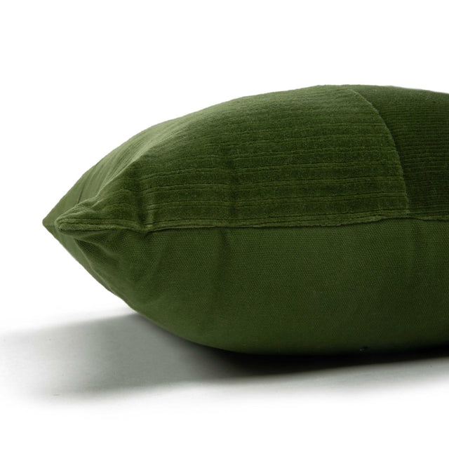 GREEN SOLID MODERN INDUSTRIAL  PILLOW