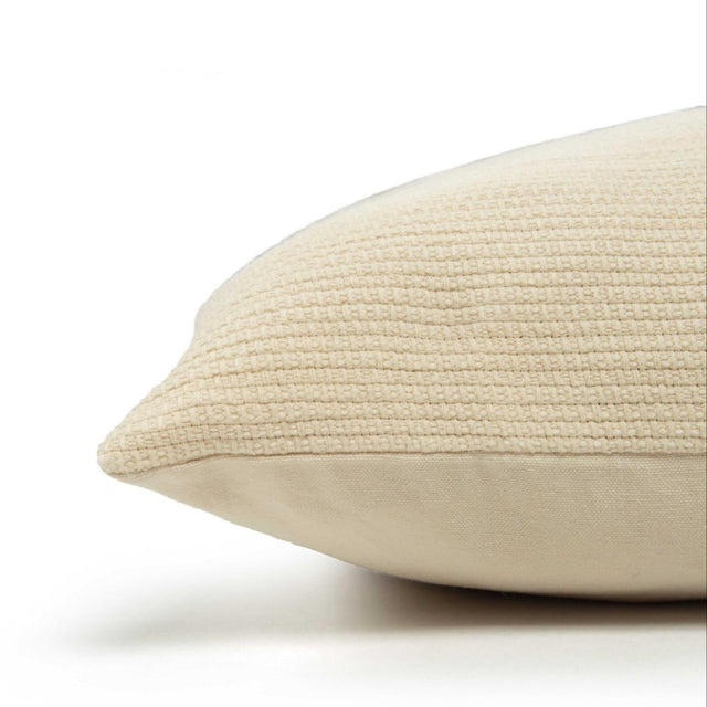 TAN SOLID COTTAGE PILLOW