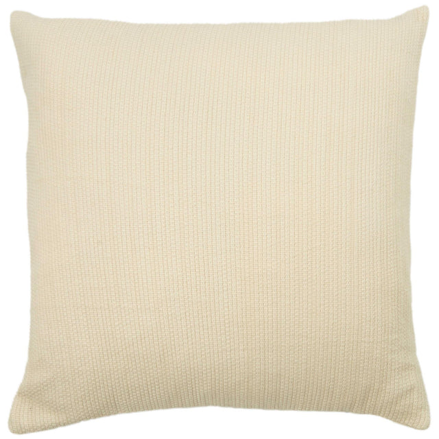 TAN SOLID COTTAGE PILLOW