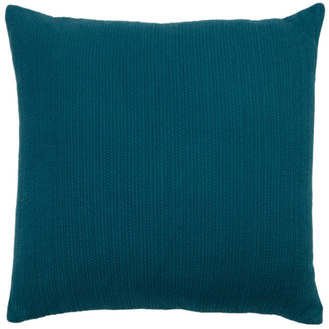 BLUE SOLID COTTAGE PILLOW