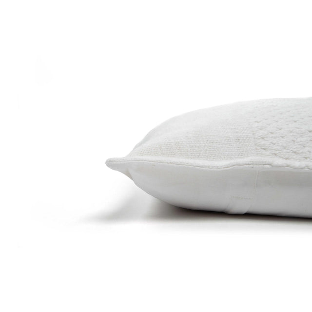 WHITE SOLID MODERN INDUSTRIAL  PILLOW