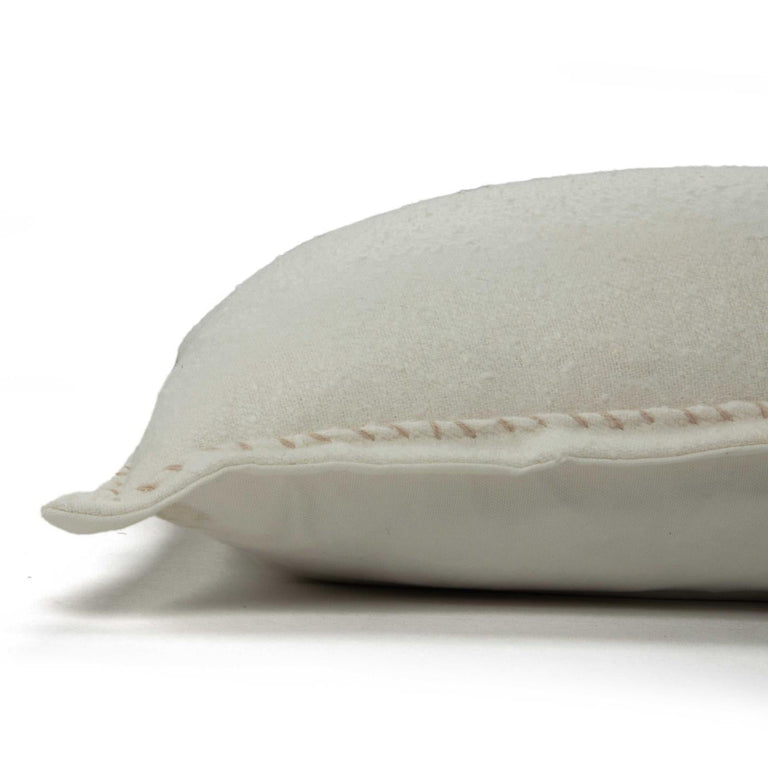 VESTERGÅRD IVORY SOLID MODERN INDUSTRIAL  THROW PILLOW