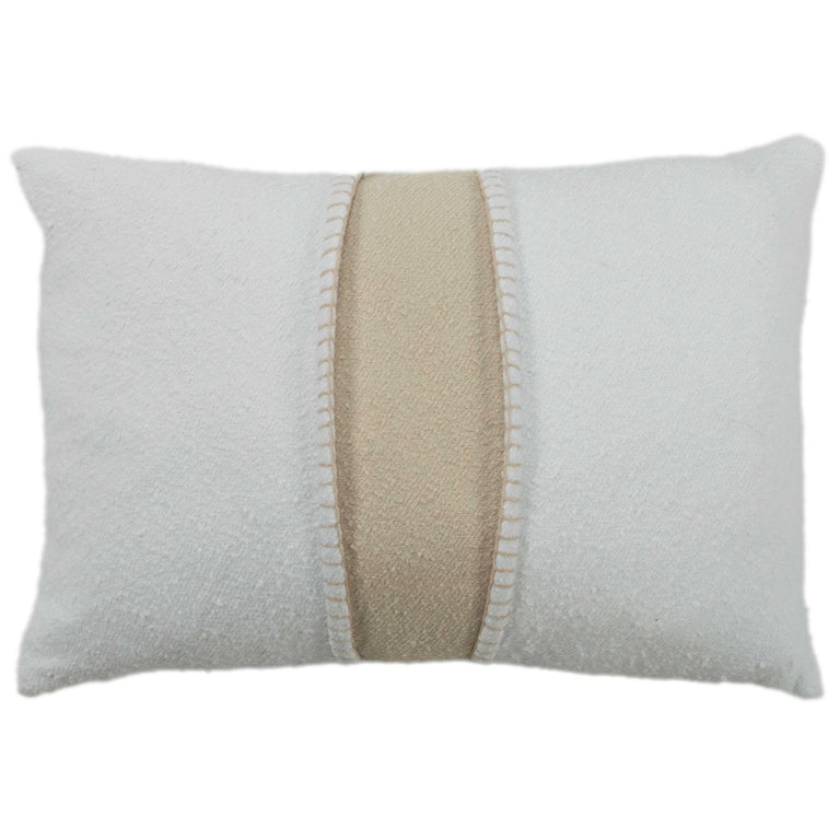 ØSTERBY WHITE STRIPE MODERN INDUSTRIAL  THROW PILLOW