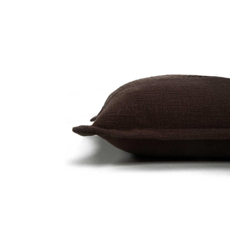 BROWN SOLID MODERN INDUSTRIAL  PILLOW