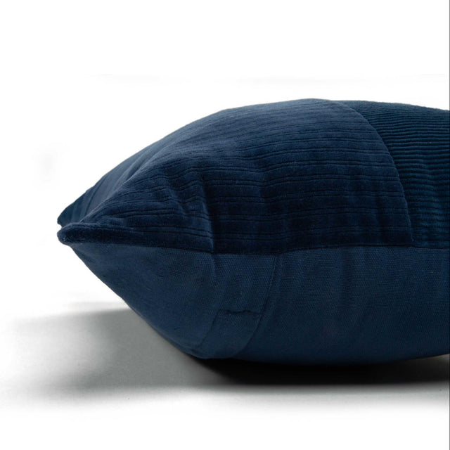 BLUE SOLID MODERN INDUSTRIAL  PILLOW