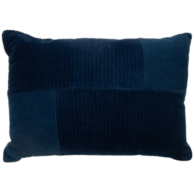 BLUE SOLID MODERN INDUSTRIAL  PILLOW