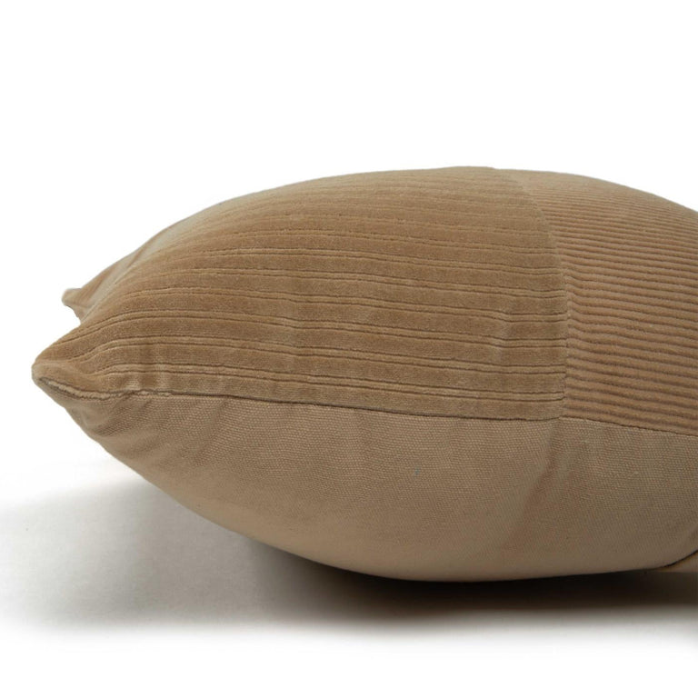 NATURAL  SOLID MODERN INDUSTRIAL  PILLOW