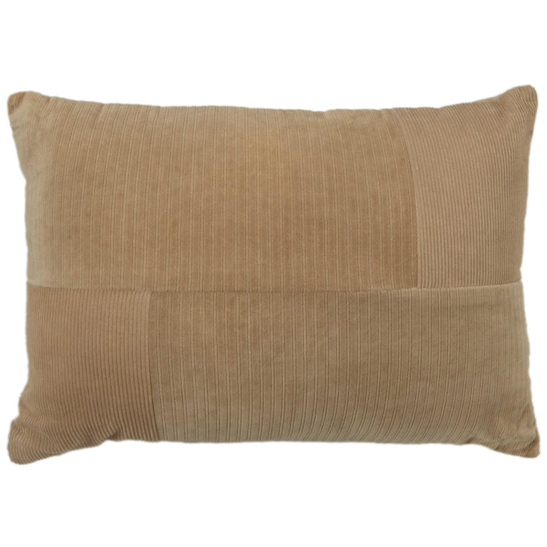 NATURAL  SOLID MODERN INDUSTRIAL  PILLOW