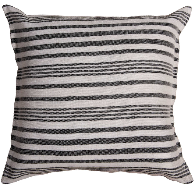 NATURAL  STRIPE MODERN CRAFT PILLOW