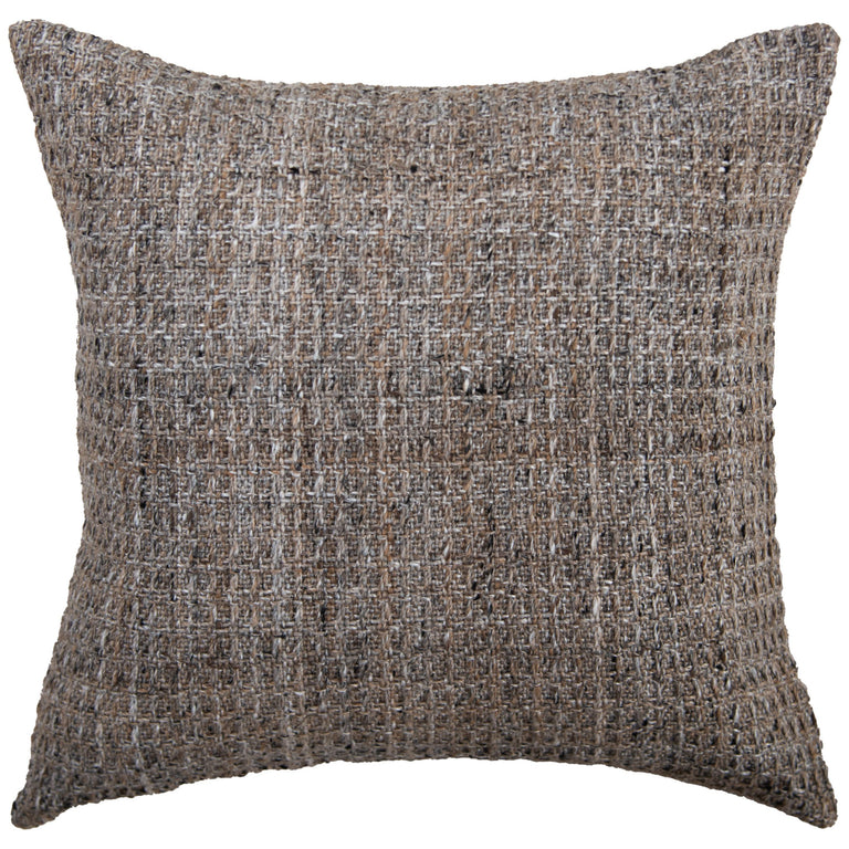 BROWN SOLID MODERN CRAFT PILLOW