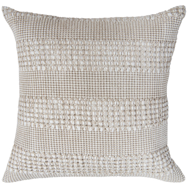 WHITE STRIPE MODERN INDUSTRIAL  PILLOW