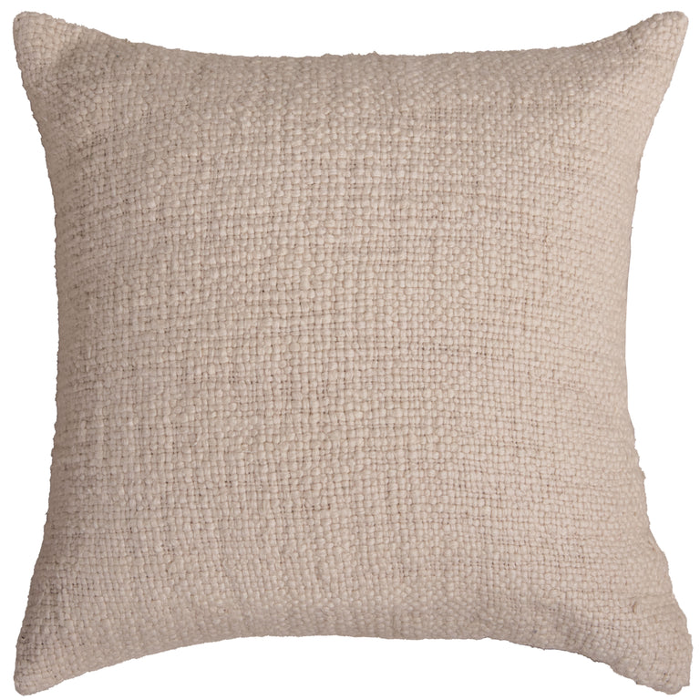 NATURAL  SOLID MODERN INDUSTRIAL  PILLOW