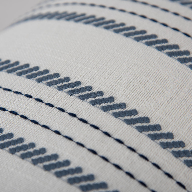 WHITE STRIPE MODERN CRAFT PILLOW