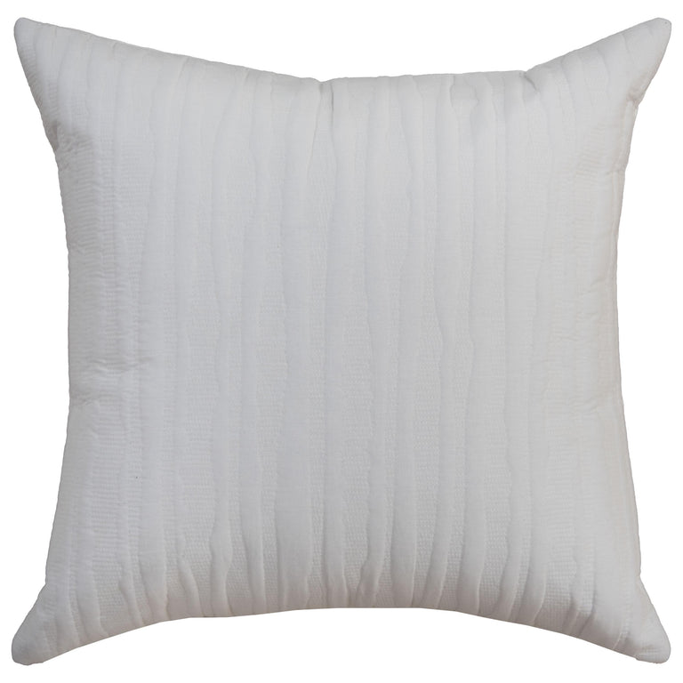 WHITE STRIPE MODERN INDUSTRIAL  PILLOW