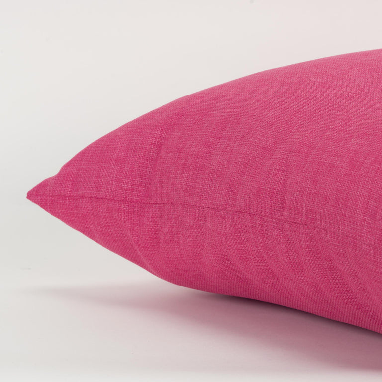 STRYHN PINK SOLID THROW PILLOW