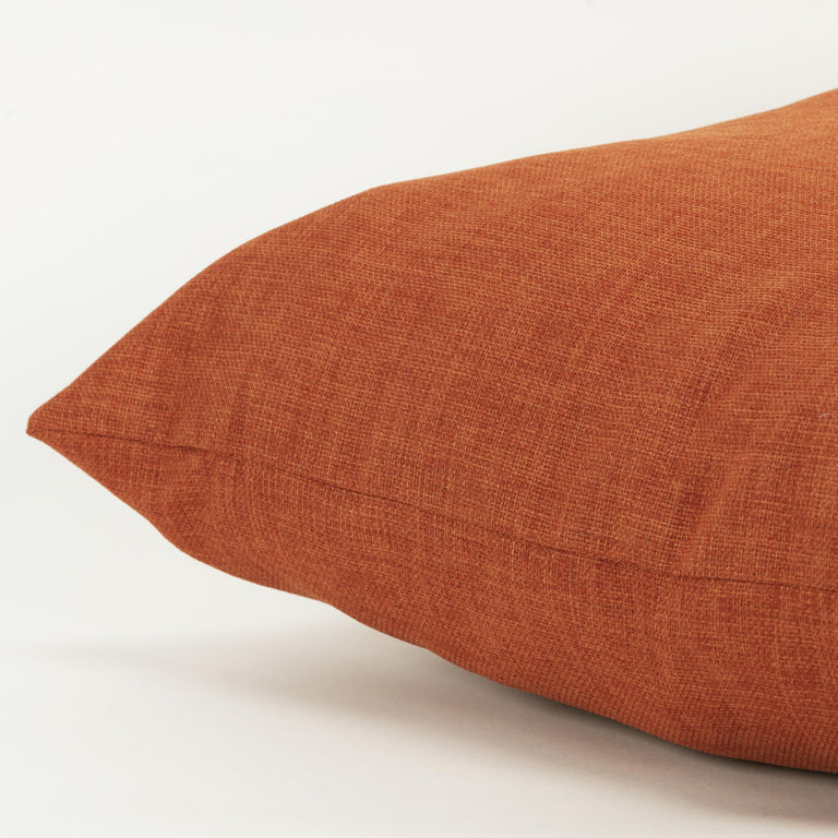 SØNDERUP ORANGE SOLID THROW PILLOW