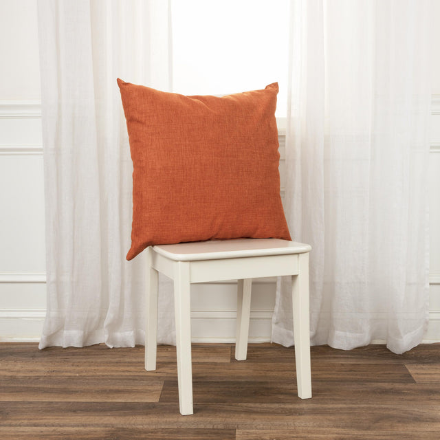 ORANGE SOLID PILLOW