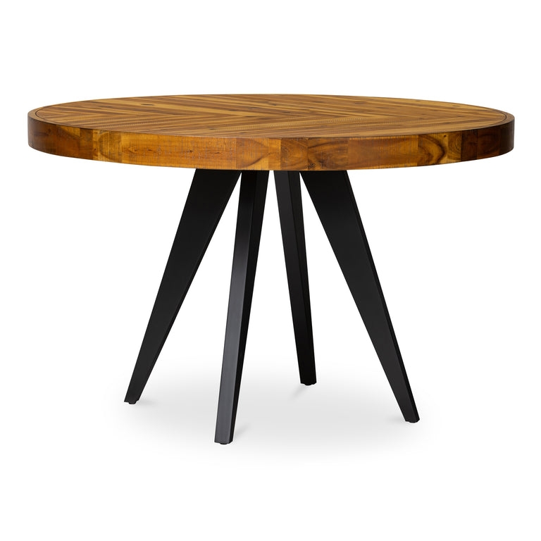 PARQ OVAL DINING TABLE AMBER