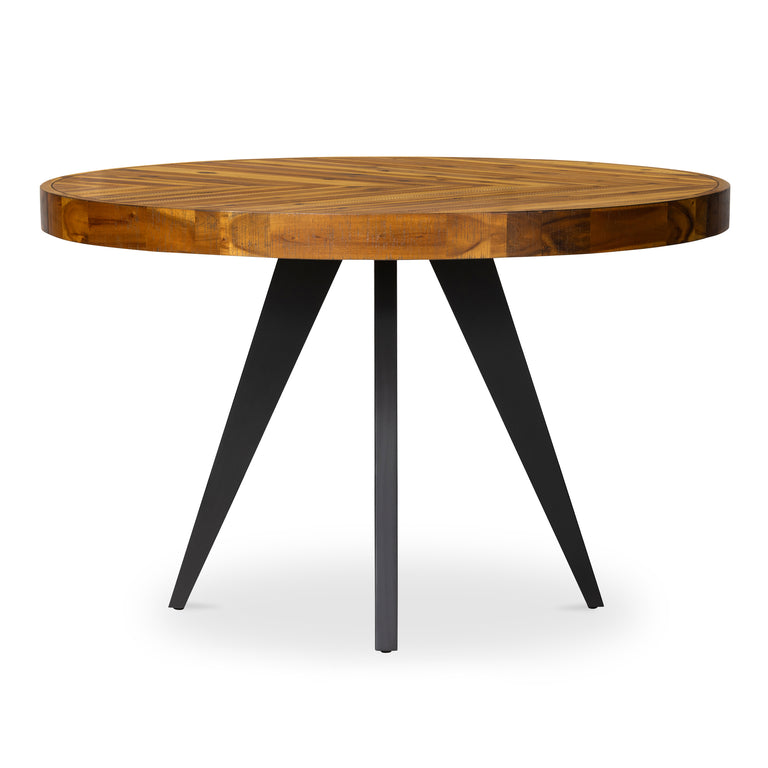 PARQ OVAL DINING TABLE AMBER
