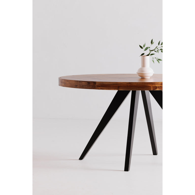 PARQ OVAL DINING TABLE AMBER