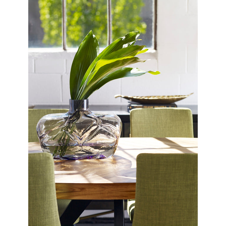 PARQ OVAL DINING TABLE AMBER