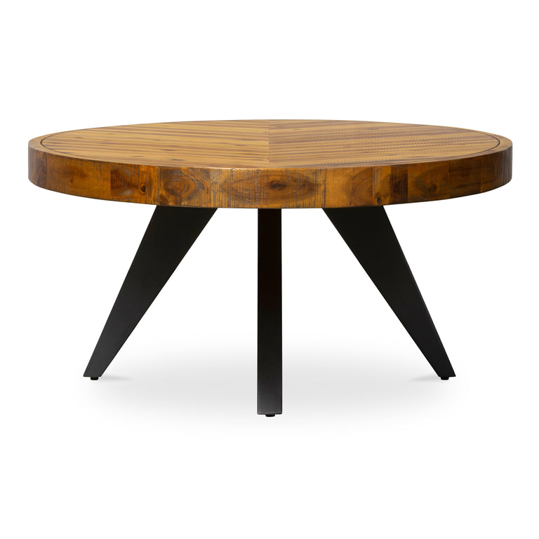 PARQ OVAL COFFEE TABLE AMBER