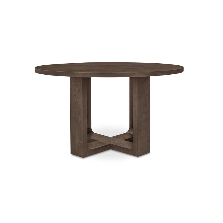 HAYES DINING TABLE RUSTIC BROWN