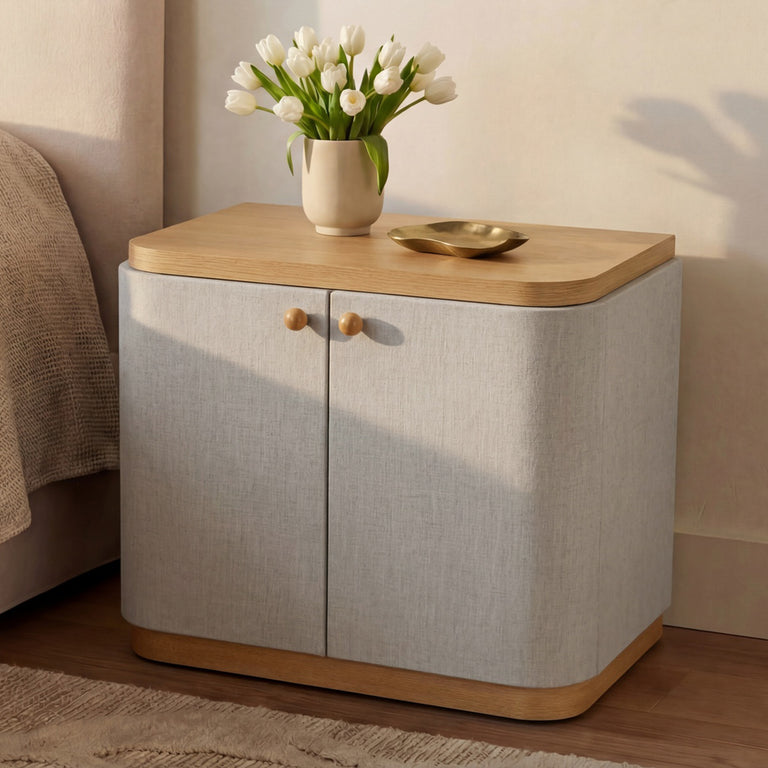 SIMONE NIGHTSTAND BROWN