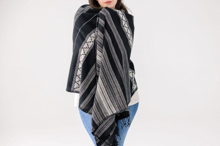 TABOR HANDWOVEN ETHIOPIAN COTTON SHAWL | APPAREL