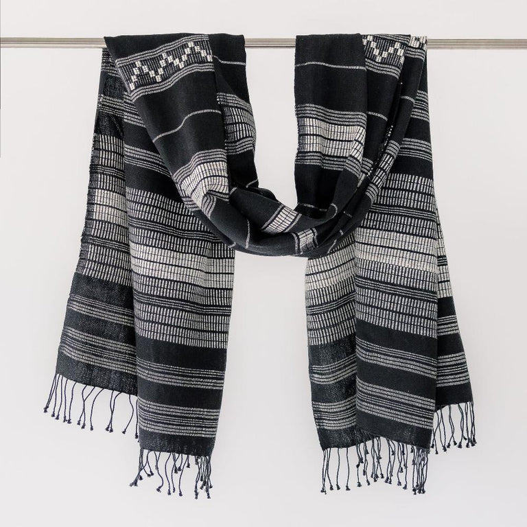 TABOR HANDWOVEN ETHIOPIAN COTTON SHAWL | APPAREL