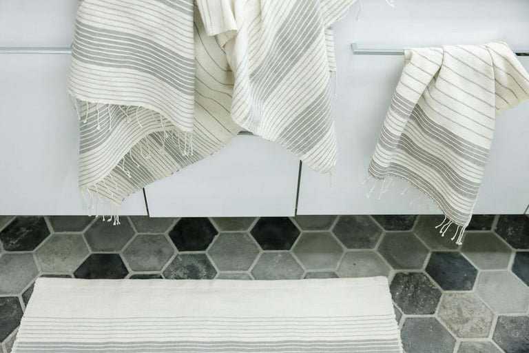 TEKA HANDWOVEN ETHIOPIAN COTTON HAND TOWEL | BATH