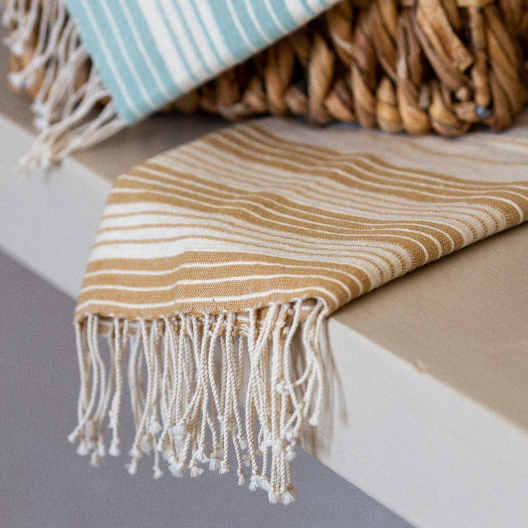 TEKA HANDWOVEN ETHIOPIAN COTTON HAND TOWEL | BATH