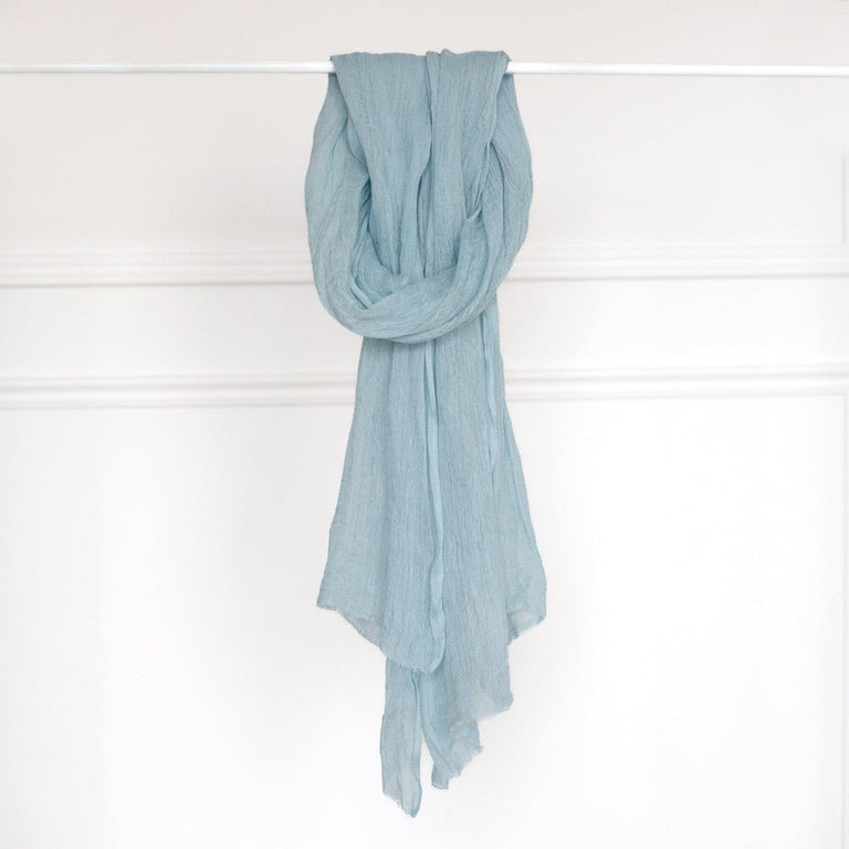 TELBA PURE LINEN HANDWOVEN SHAWL | APPAREL