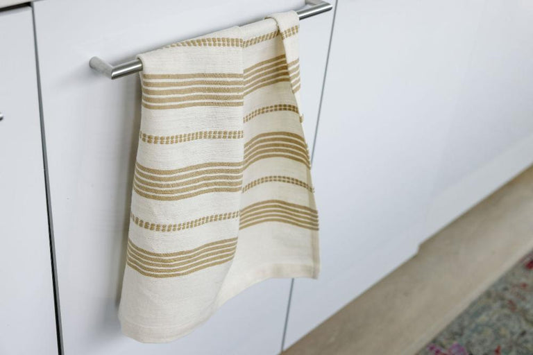 TERRARA HANDWOVEN ETHIOPIAN COTTON TEA TOWEL | KITCHEN
