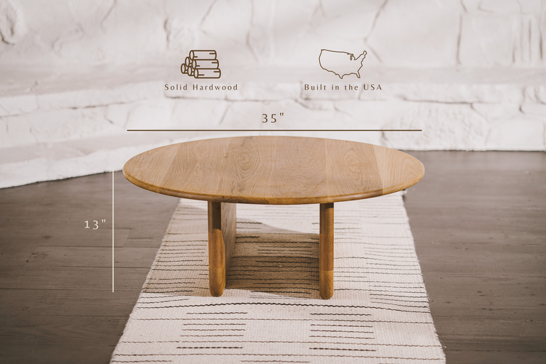 Hearth Coffee Table by the Iron Roots Designs | Local SF Artisan Craft | TABLE