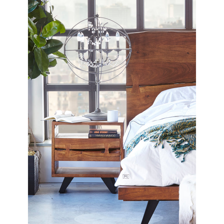 MADAGASCAR NIGHTSTAND BROWN