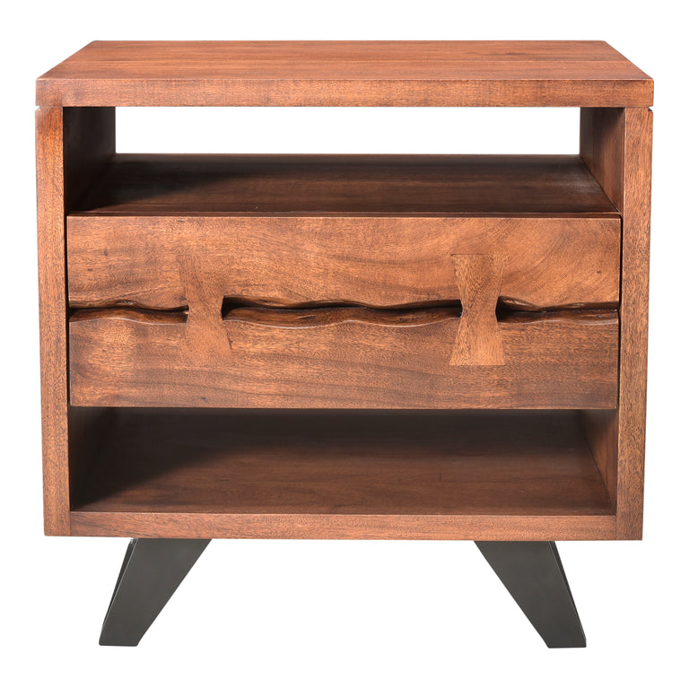 MADAGASCAR NIGHTSTAND BROWN