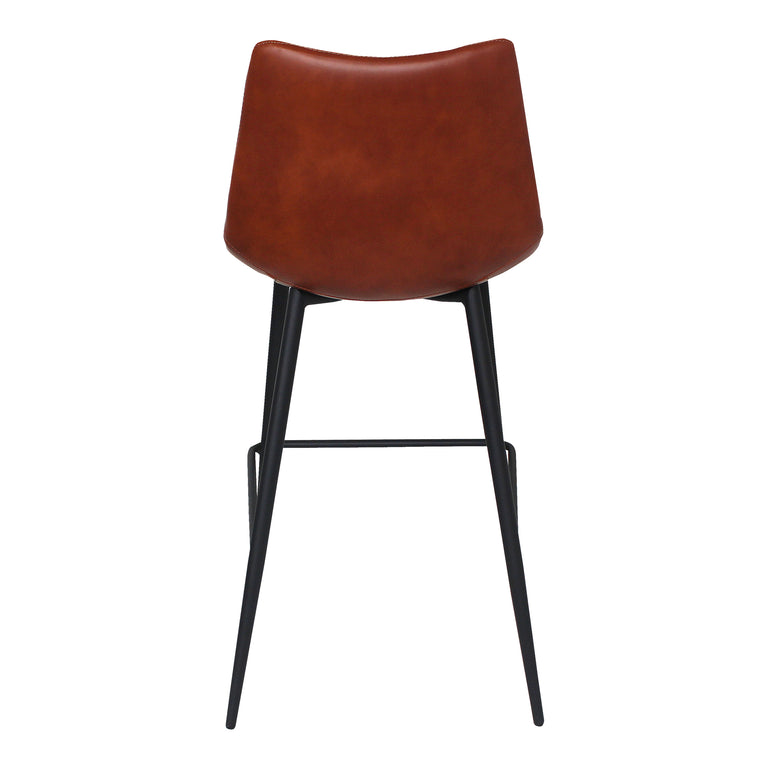 ALIBI COUNTER STOOL BROWN - SET OF TWO