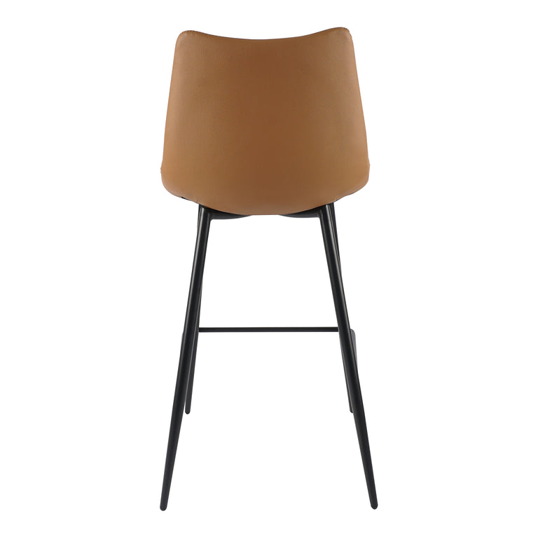ALIBI COUNTER STOOL BROWN - SET OF TWO