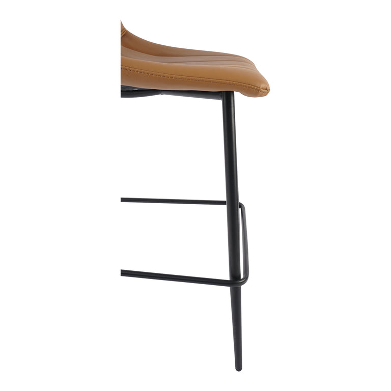 ALIBI COUNTER STOOL BROWN - SET OF TWO
