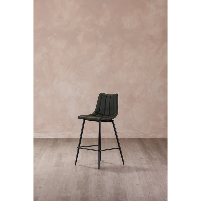 ALIBI COUNTER STOOL BROWN - SET OF TWO